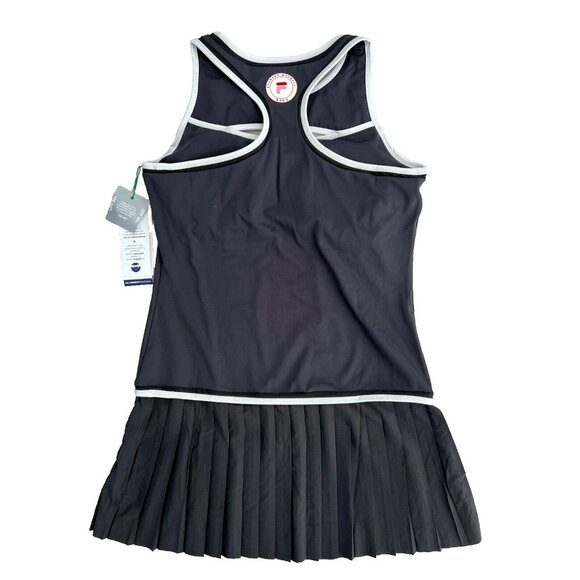 Fila x Brandon Maxwell Tennis Pleated Racerback Dress Navy ( L ) - Picture 3 of 3